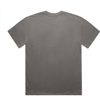 AS Colour  Heavy Faded Minus Tee [-5cm] 5086 (Faded Grey) - Back View | color:|view:back