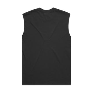 AS Colour 5084 Heavy Faded Tank - Back View | color:Faded Black|view:back