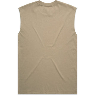 AS Colour 5084 Heavy Faded Tank - Back View | color:Faded Khaki|view:back