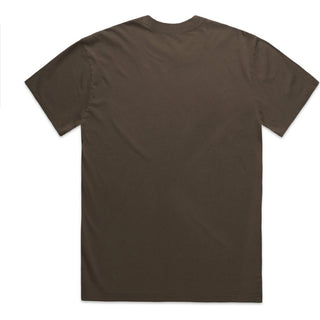 AS Colour 5082 Heavy Faded Tee - Back View | color:Faded Brown|view:back