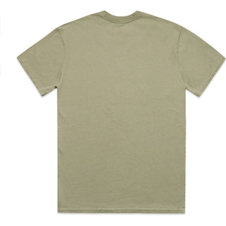 AS Colour 5082 Heavy Faded Tee - Back View | color:Faded Eucalyptus|view:back