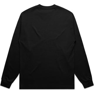 AS Colour 5081 Heavy L/S Tee - Back View | color:Black|view:back
