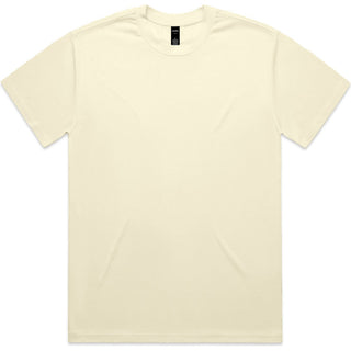 AS Colour 5080 Heavy Tee - Front View | color:Butter|view:front