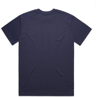 AS Colour 5080 Heavy Tee - Back View | color:Midnight Blue|view:back