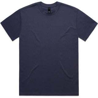 AS Colour 5080 Heavy Tee - Front View | color:Midnight Blue|view:front