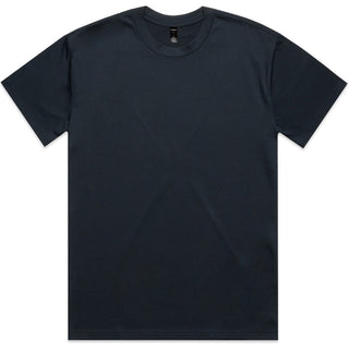 AS Colour 5080 Heavy Tee - Front View | color:Navy|view:front