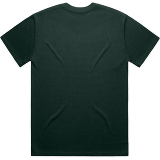 AS Colour 5080 Heavy Tee - Back View | color:Pine Green|view:back