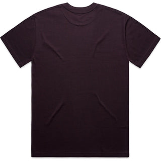 AS Colour 5080 Heavy Tee - Back View | color:Plum|view:back