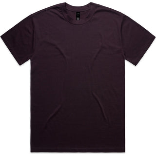 AS Colour 5080 Heavy Tee - Front View | color:Plum|view:front