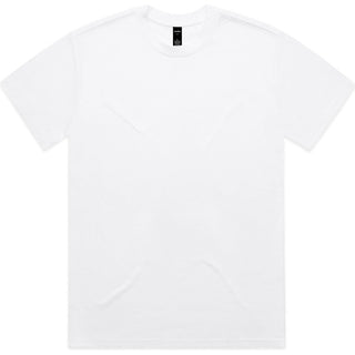 AS Colour 5080 Heavy Tee - Front View | color:White|view:front