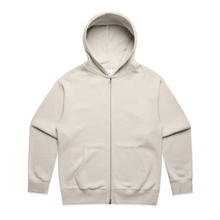 AS Colour 5148 Heavy Zip Hood - Front View | color:Bone|view:front