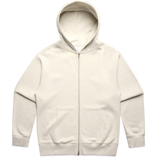 AS Colour 5148 Heavy Zip Hood - Front View | color:Ecru|view:front
