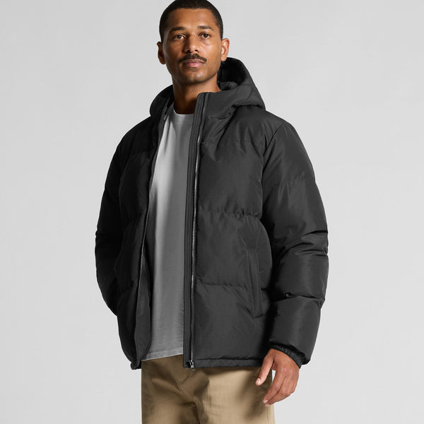 AS Colour Hooded Puffer Jacket | 5590 (Black)