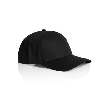 AS Colour 1140 Icon Cap - Side view | color:Black|view:side