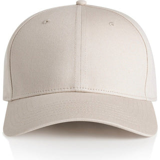 AS Colour 1143 Icon Flex Cap - Front View | color:Bone|view:front
