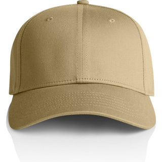 AS Colour 1143 Icon Flex Cap - Front View | color:Khaki|view:front