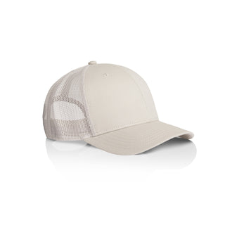 AS Colour 1141 Icon Trucker Cap - Side view | color:Bone|view:side