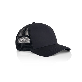 AS Colour 1141 Icon Trucker Cap - Side view | color:Navy|view:side