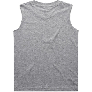 AS Colour 3009 Kids Barnard Tank - Back View | color:Grey Marle|view:back