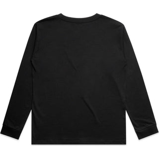 AS Colour 3062 Kids Classic L/S Tee - Back View | color:Black|view:back