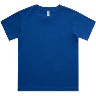 AS Colour 3060 Kids Classic Tee - Front View | color:Bright Royal|view:front