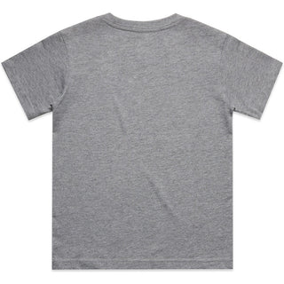 AS Colour 3060 Kids Classic Tee - Back View | color:Grey Marle|view:back