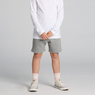 AS Colour Kids Stadium Shorts | 3025 (Steel Marle)