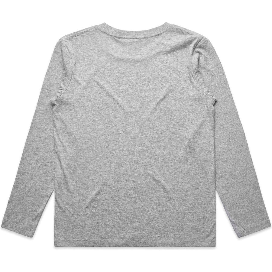 AS Colour Kids Staple L/S Tee | 3007 (Grey Marle)