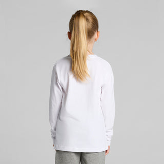 AS Colour Kids Staple L/S Tee | 3007 (White)