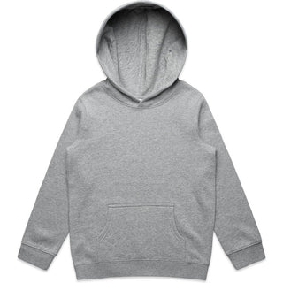 AS Colour 3032 Kids Supply Hood - Front View | color:Grey Marle|view:front