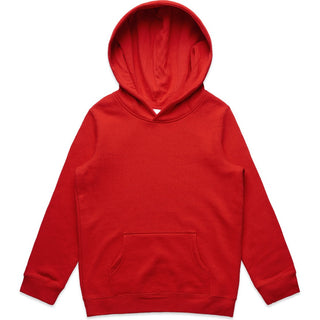AS Colour 3032 Kids Supply Hood - Front View | color:Red|view:front