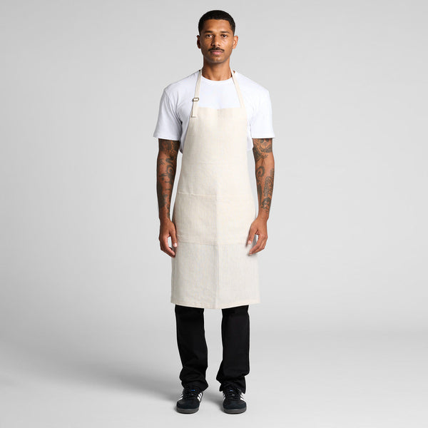 AS Colour Linen Apron | 1086 (Black)