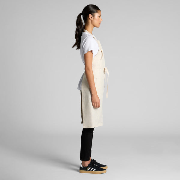 AS Colour Linen Apron | 1086 (Natural)