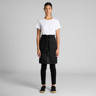 AS Colour Linen Half Apron | 1087 (Black)