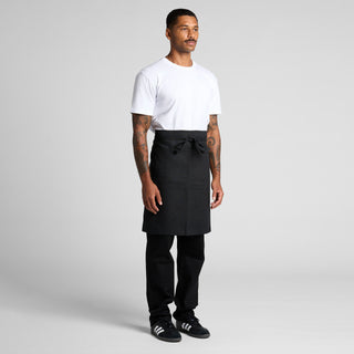 AS Colour Linen Half Apron | 1087 (Black)