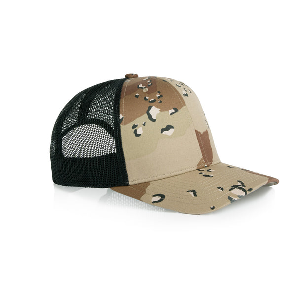 AS Colour Mesh Contrast Camo Cap | 1191C (Desert Camo/Black)