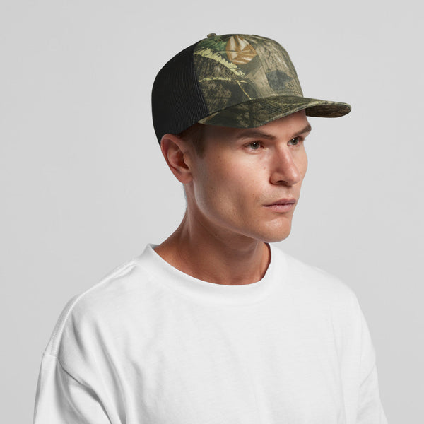 AS Colour Mesh Contrast Camo Cap | 1191C (Tree Camo/Black)