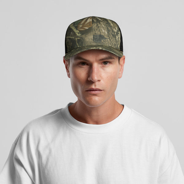 AS Colour Mesh Contrast Camo Cap | 1191C (Desert Camo/Black)
