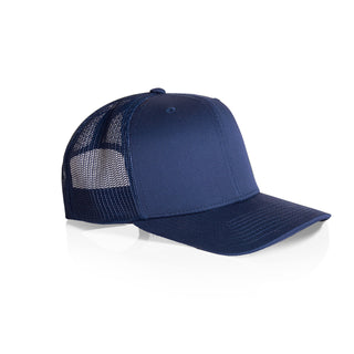 AS Colour 1190 Mesh Trucker Cap - Side view | color:Cobalt|view:side