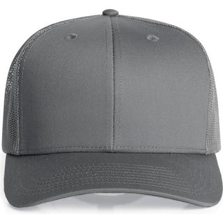 AS Colour 1190 Mesh Trucker Cap - Front View | color:Shadow|view:front