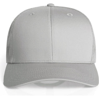 AS Colour 1190 Mesh Trucker Cap - Front View | color:Storm|view:front
