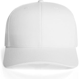 AS Colour 1190 Mesh Trucker Cap - Front View | color:White|view:front