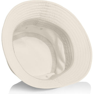 AS Colour 1171 Nylon Bucket Hat - Back View | color:Ecru|view:back