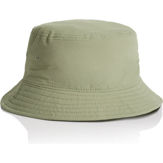 AS Colour 1171 Nylon Bucket Hat - Front View | color:Pistachio|view:front