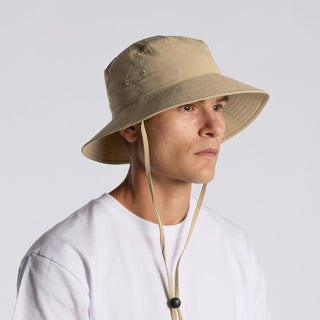 AS Colour Nylon Wide Brim Bucket Hat | 1174 (Navy)