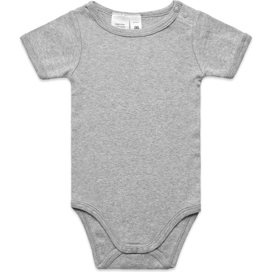 AS Colour Organic Infant Mini-Me One-Piece | 3003 (Grey Marle)