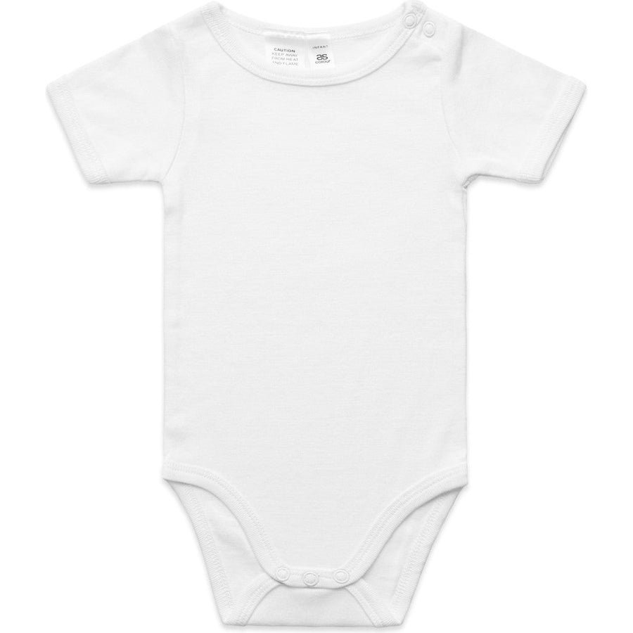 AS Colour Organic Infant Mini-Me One-Piece | 3003 (White)