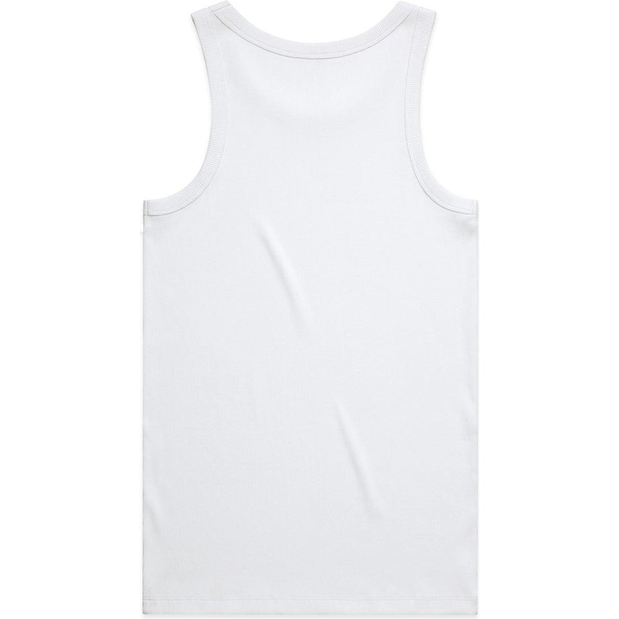 AS Colour Organic Rib Singlet | 5063G (White)