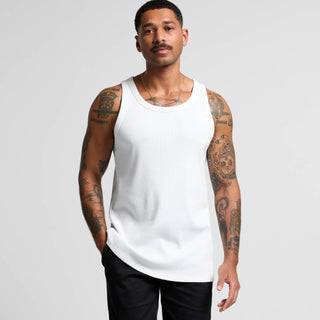 AS Colour Organic Rib Singlet | 5063G (Black)