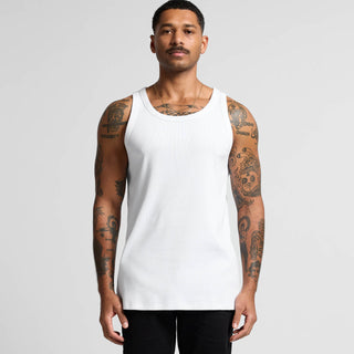 AS Colour Organic Rib Singlet | 5063G (White)